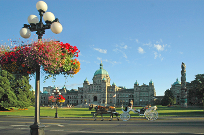 Legislative Building In Victoria